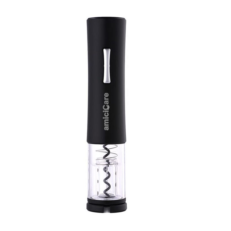 amiciCare amiciCare Electric Wine Bottle Opener Automatic Corkscrew Opener with Foil Cutter and 4xAA Battery  - Image 1