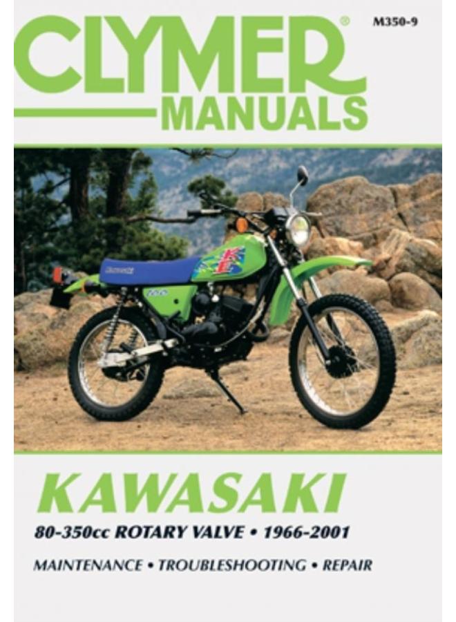 Kawasaki 80-350cc Rotary Valve Motorcycle (1966-2001) Service Repair Manual 