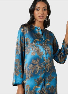 Coco Desert Printed Abaya Dress  - Image 3