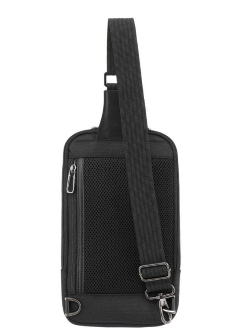 Samsonite Vestor Sling Pack, Black|Adjustable Strap|Secret Pocket|Quick Access Pocket - 2 Years International Warranty - Image 4