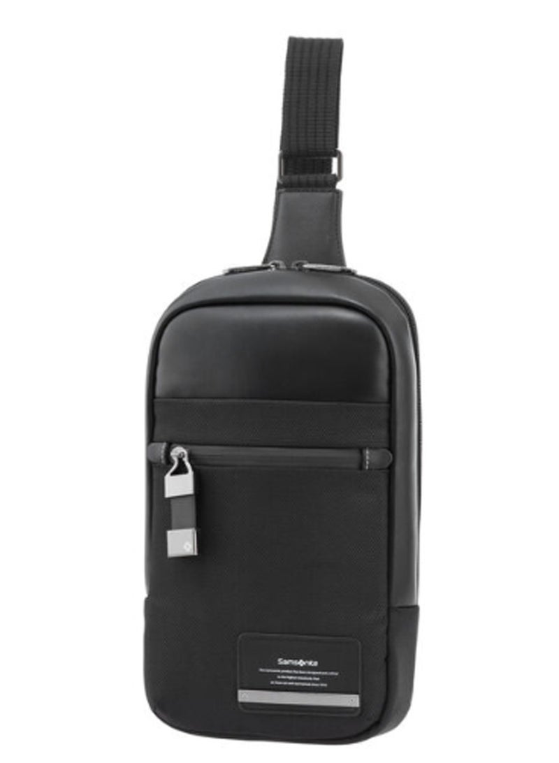 Samsonite Vestor Sling Pack, Black|Adjustable Strap|Secret Pocket|Quick Access Pocket - 2 Years International Warranty - Image 1