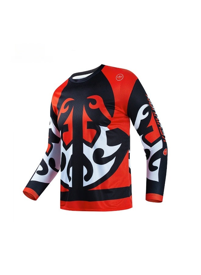 KUYING Men's Outdoor Cycling Suit Off-road Road Mountain Bike Cycling Suit  - Image 1