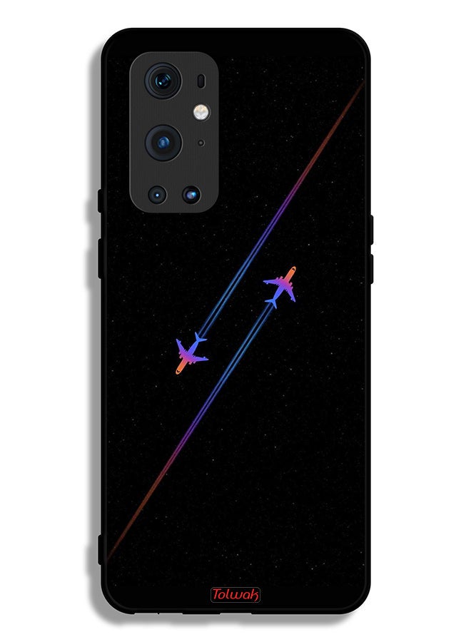Tolwak OnePlus 9 Pro 5G Protective Case Cover Airplanes Art - Image 2