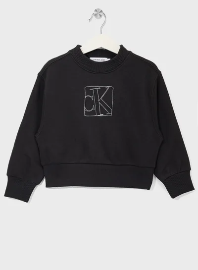 Calvin Klein Jeans Kids Logo Sweatshirt