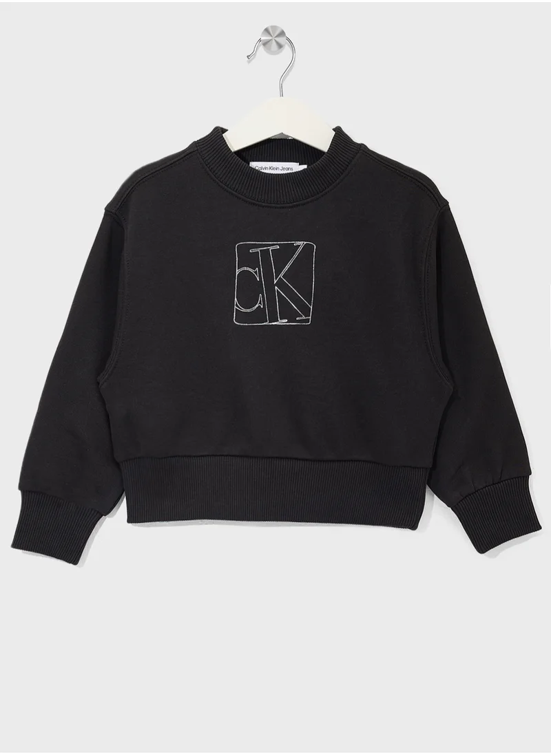 كالفن كلاين جينز Kids Logo Sweatshirt
