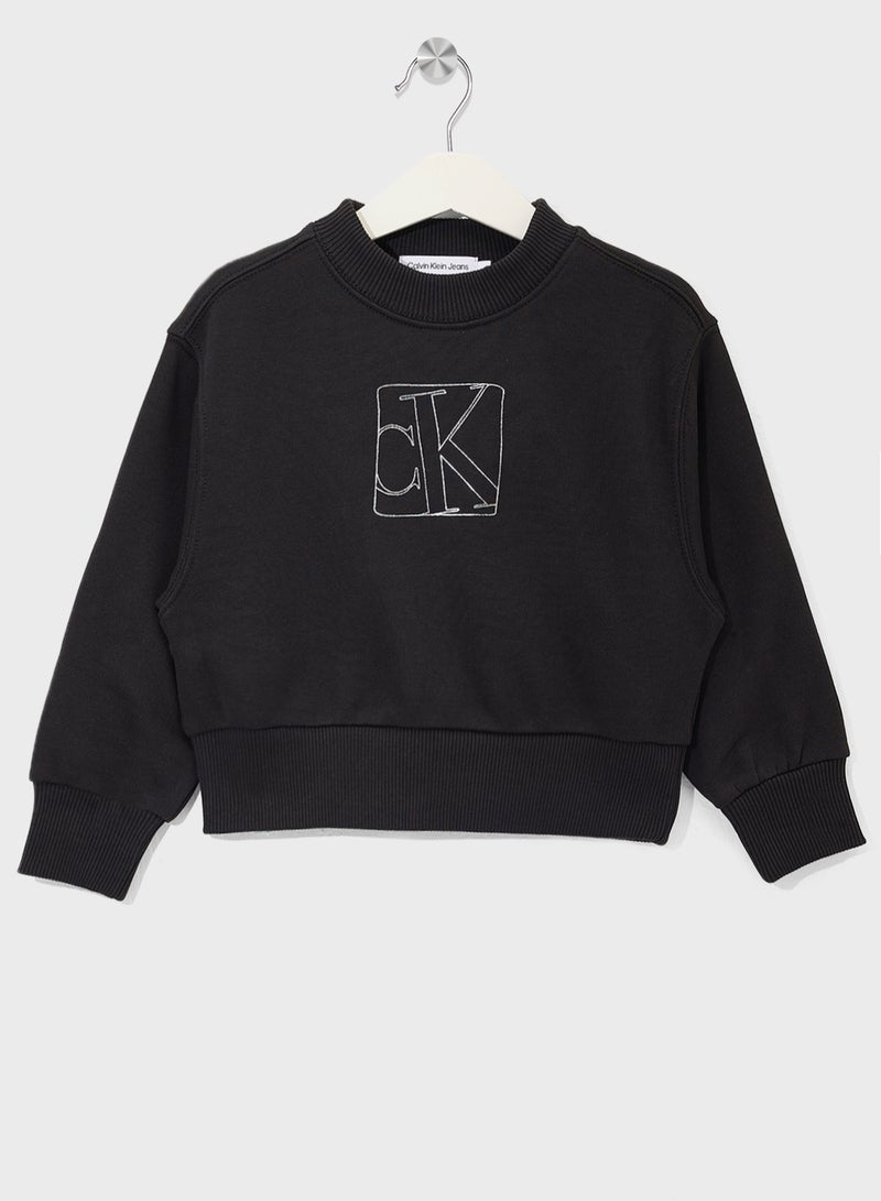 Calvin Klein Jeans Kids Logo Sweatshirt  - Image 1