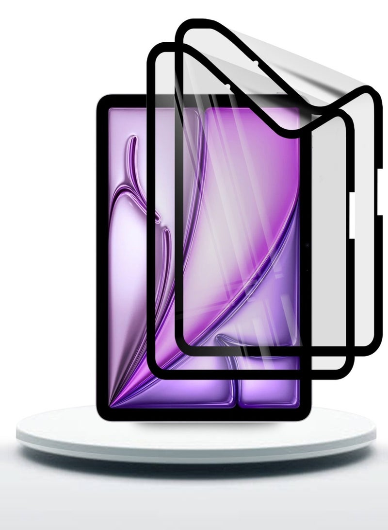 Techie 2 Pack 9D Matte Ceramic Film Screen Protector For Apple iPad Air 13-Inch M3 / M2 2025,2024 - Premium Anti-Fingerprint Shield, Smooth Touch, Bubble-Free Installation  - Image 1