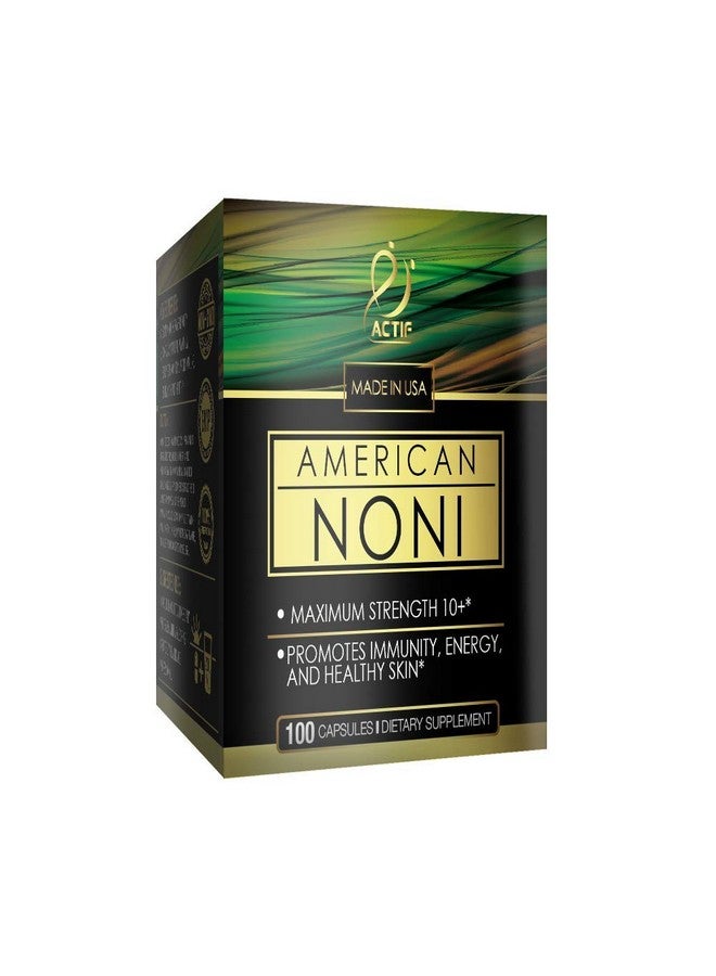 Actif Organic Noni Maximum Strength - 100% Natural Hawaiian Noni, Non-GMO, Made in USA, 100 Count - Image 4