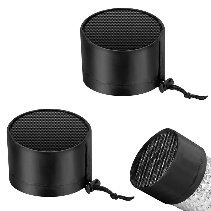 VIVOSUN غطاء فتحة التهوية من VIVOSUN 2 قطعة 468 مع فلتر قنوات مع حزام مرن ودبوس ثابت لخيمة نمو النباتات