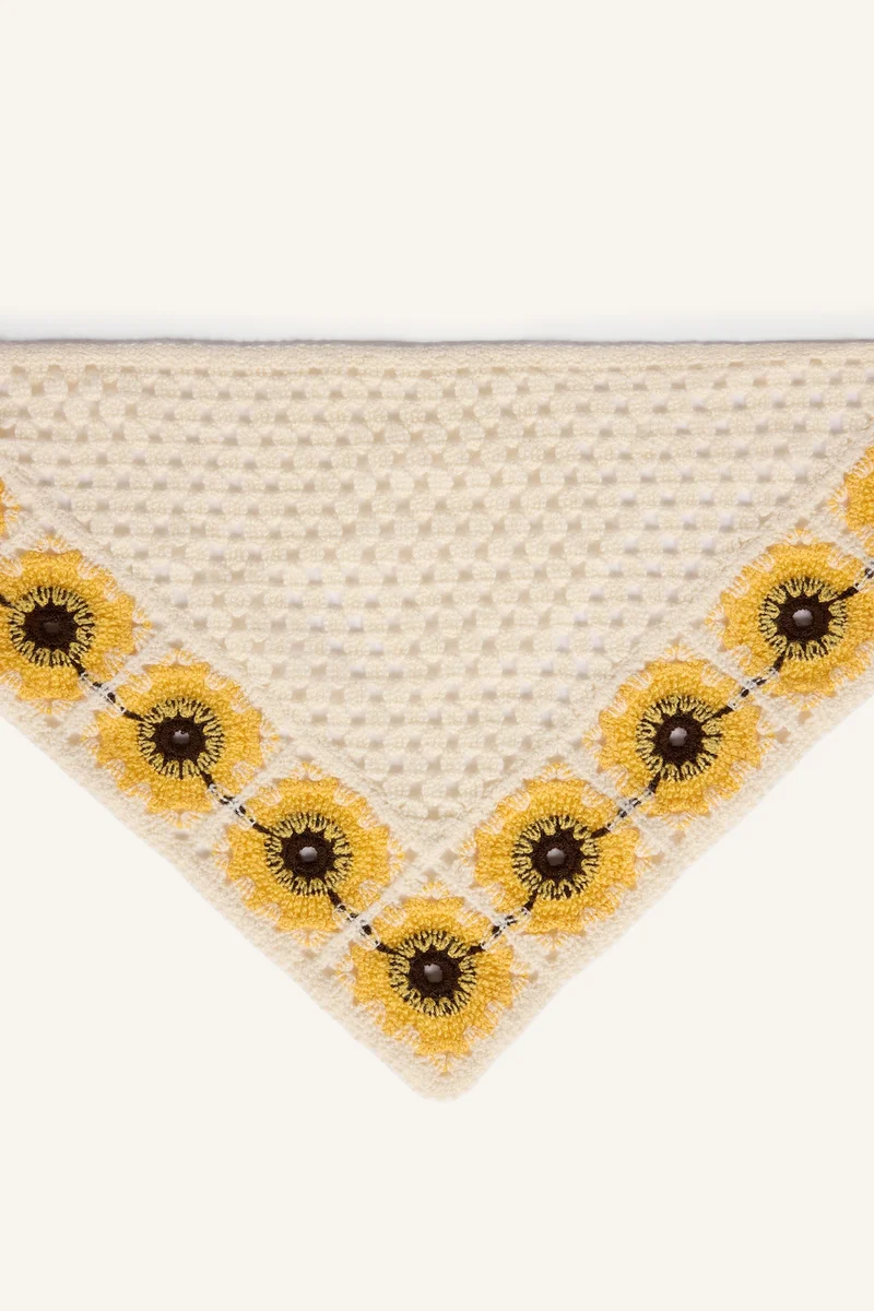 Defacto  Woman Floral Knitted Bandana for Women | Best Price UAE
