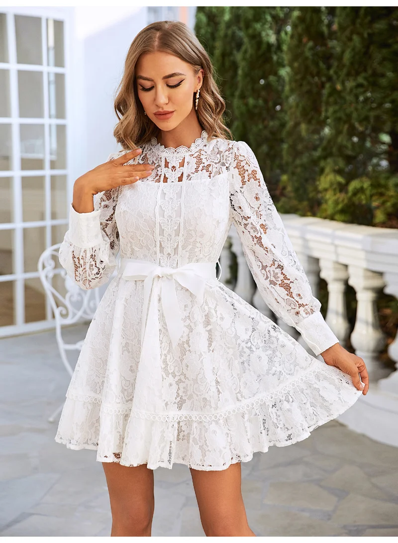 SIMPLEE Women's Summer Elegant DressLight & Comfortable Lightweight Cotton Blend Perfect for Outings