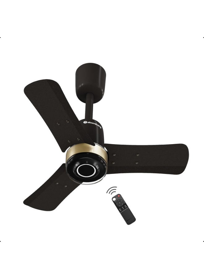 atomberg Renesa Elite Smart 600mm BLDC Ceiling Fan with IoT & Remote Control | BEE 5 star Rated | High Air Delivery with Moonbeam LED Light | New Sleek Design | 5 Year Warranty | Earth Brown - Image 1