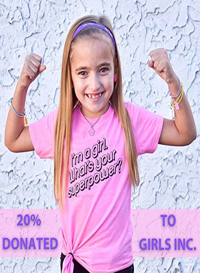 FROG SAC 2 Charity Non Slip Headbands For Girls Adjustable Affirmation Headband For A Cause Thin No Slip Girl Head Bands For Kids Elastic Sports Head Band Cute Stretch Hair Accessories - Image 2