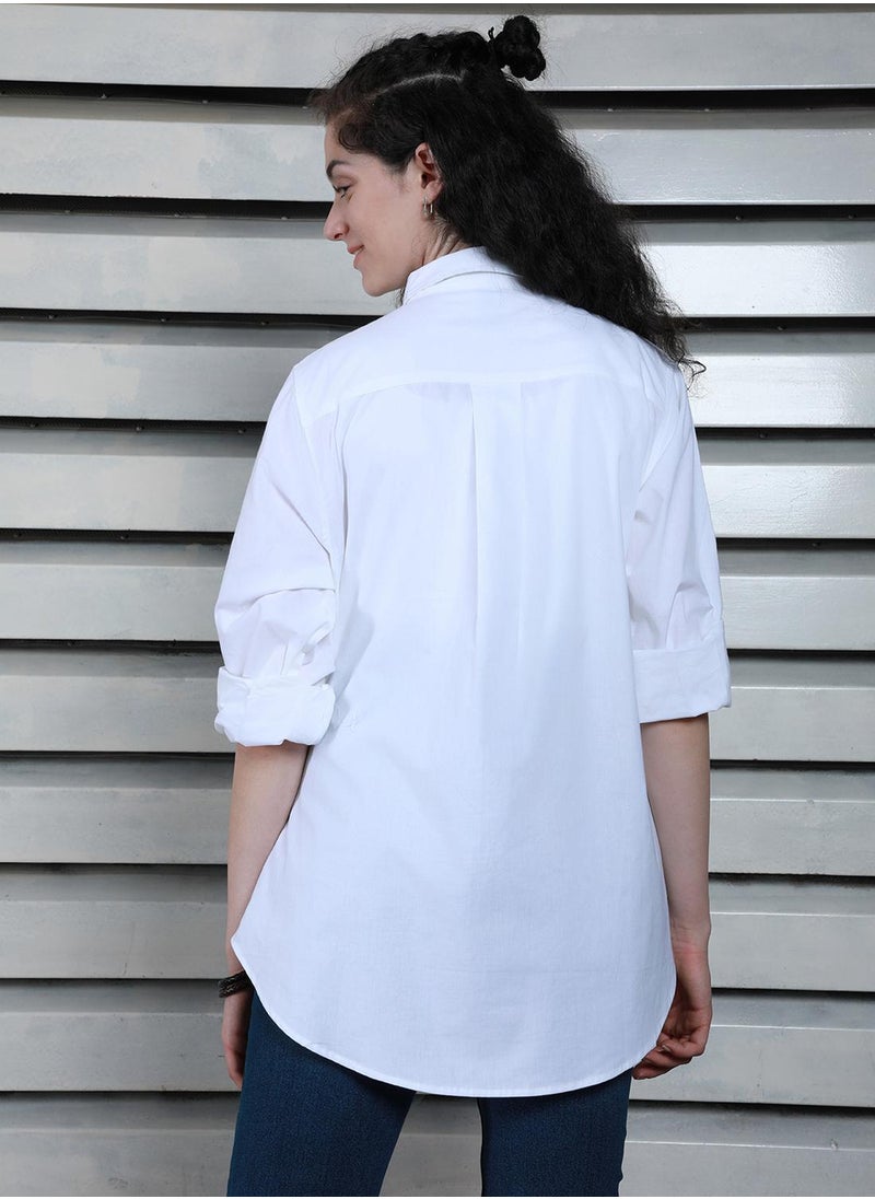 HIGH STAR - Women White Shirts - Image 1
