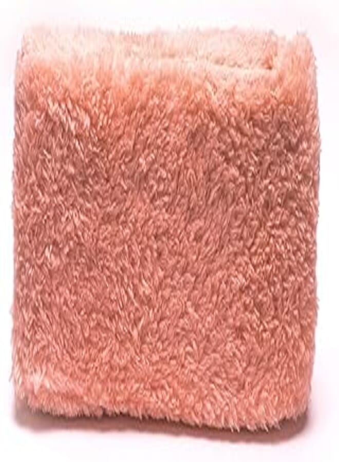 Generic Multipurpose car sponge car cleaning scratch free, duster,car cleaning accessories, microfiber,ultra soft - pink