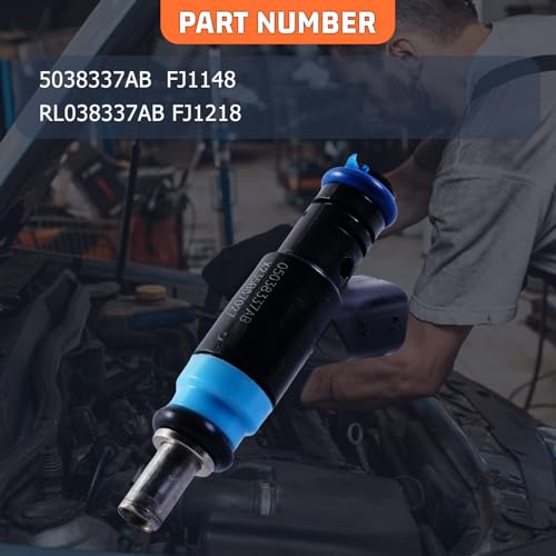 DEEGOOLY 8Pcs 05038337AB Fuel Injector Fit for Dodge Charger for Jeep Grand Cherokee 6.4L 2012-2021 Replace for FJ1148 FJ1218 RL038337AB - Image 4