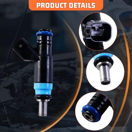 DEEGOOLY 8Pcs 05038337AB Fuel Injector Fit for Dodge Charger for Jeep Grand Cherokee 6.4L 2012-2021 Replace for FJ1148 FJ1218 RL038337AB - Image 5