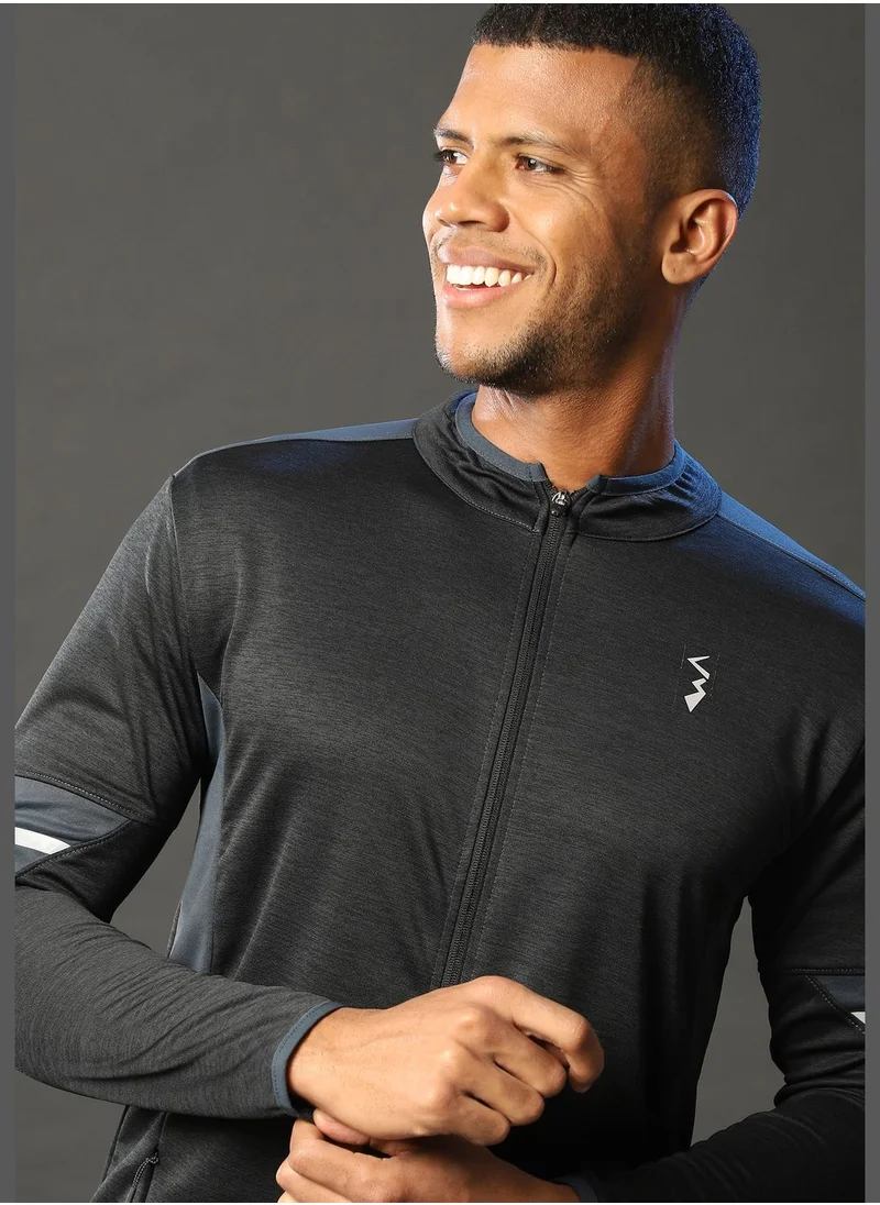 Campus Sutra High Neck Sports Jacket