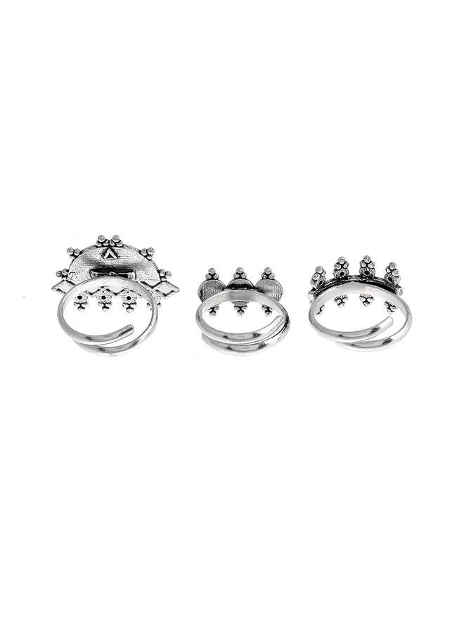 VOYLLA Bagh E Fiza Set of 3 Rings - Image 4