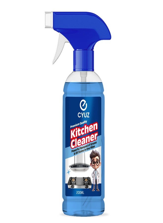 Cyuz Planet Kitchen and Tap Cleaner Limescale Remover Kitchen Cleaner (200 ml, Pack of 1) - Image 1