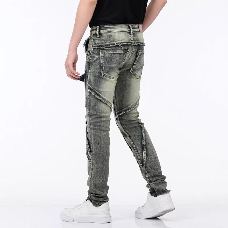 Unisex Classic Denim Jeans Loose Fit Daily Outdoor Wear - Image 4