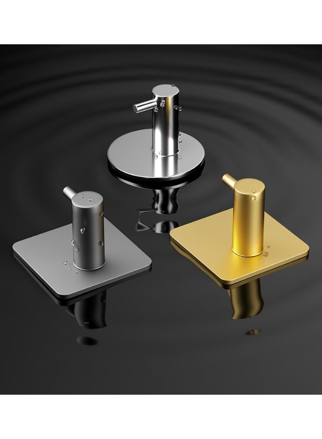 4-piece set of 304 stainless steel jacket and robe hook, gold, silver, white and black, various specifications - Image 2