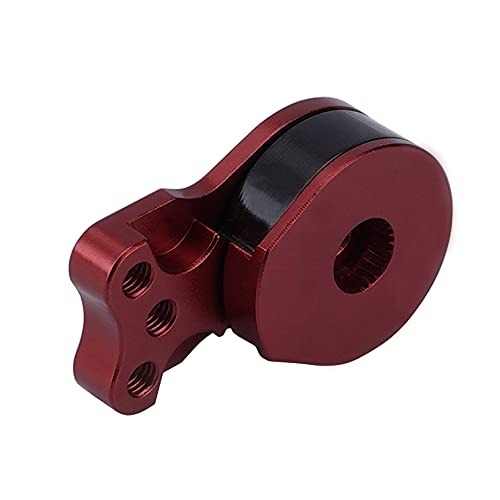 DJX Aluminum 25T Servo Saver 3 Holes Adjustable Hi-Torque Servo Horn for 1/8 1/10 Remote Control Car Boat (Red) - Image 5