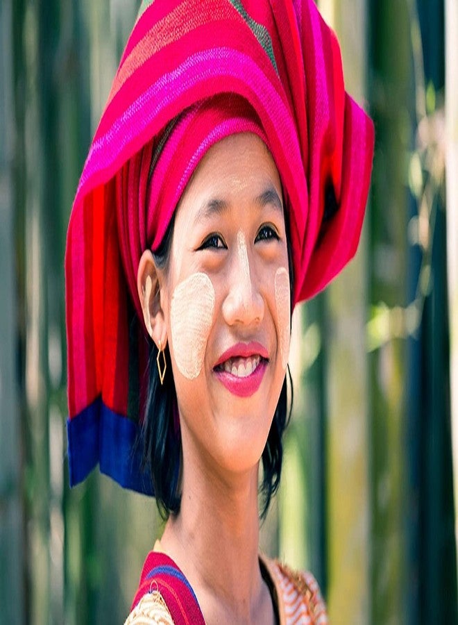 Hani Po Shwe Pyi Nann Natural Whitening Thanakha Paste With Vitamin C E And B3 Cream 80G -Myanmar ProductCleaning face wash for women | face wash for girls | facewash for men | face cream for women - Imported face cream | face wash for girls - Image 3