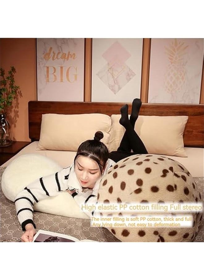 Mushroom Body Pillow, Mushroom Shaped Stuffed Long Pillow - Mushroom Plush Body Pillow - Birthday Gifts Choice Car Sofa Home Decoration (Black,Medium)  - Image 5