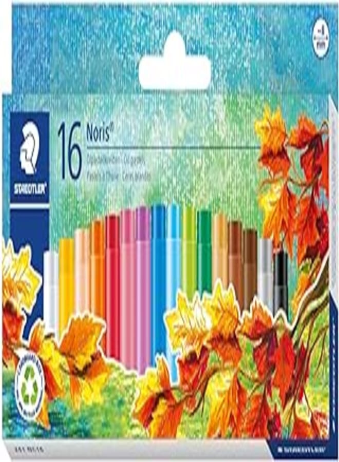 STAEDTLER Staedtler 241 nc16 noris high quality oil pastels set of 16 pcs. - multi color