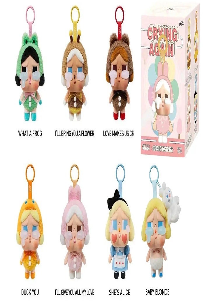 Crybaby Crying Again Plush Toy with Random Characters - Image 1