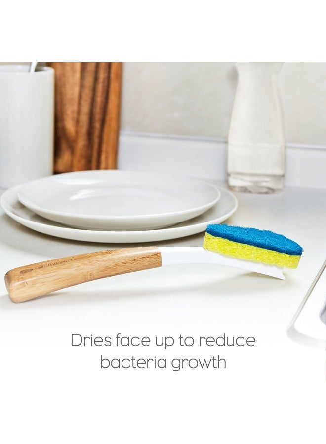 Full Circle Laid Back 2.0 Replacement Sponge Head (2pk) - White, 1 Count - Image 3