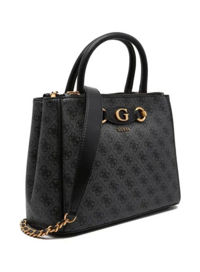 Guess Women's Dark Grey Logo Handbag - Image 2