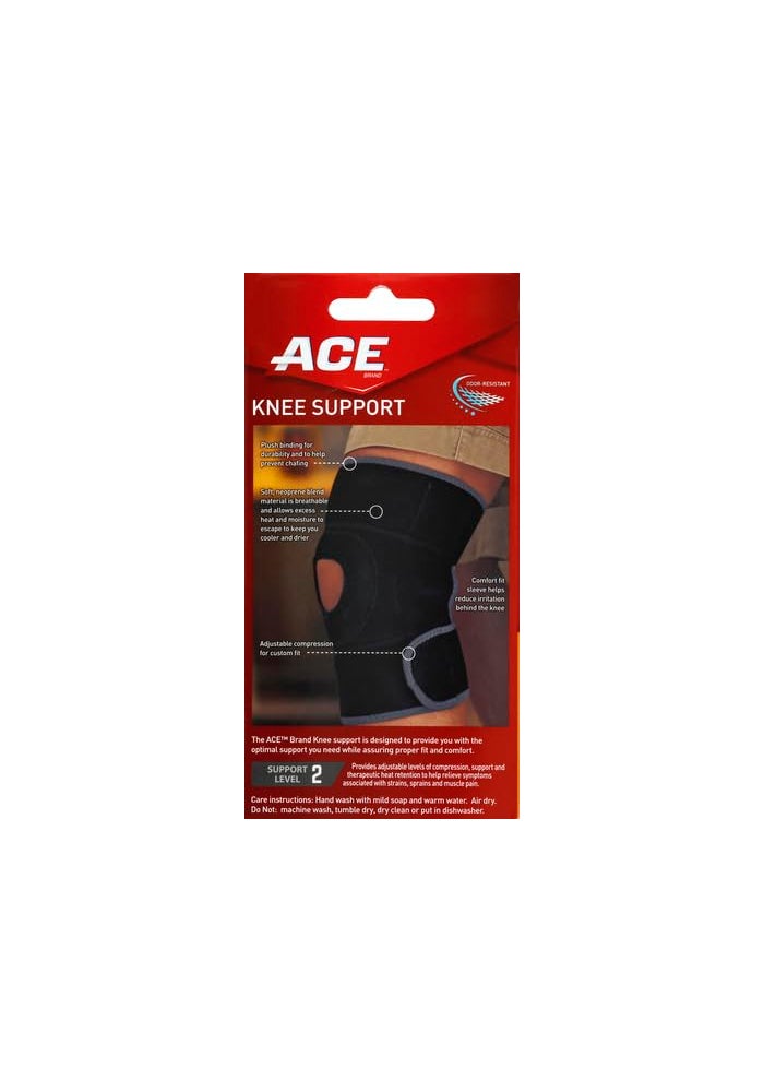 ACE Brand Adjustable Compression Knee Support for Weak, Sore or Injured Joints - One Size Fits Most - Image 3