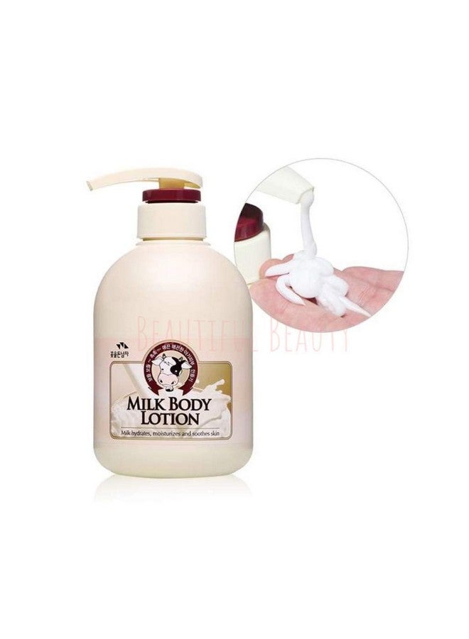 the flower men Somang Milk Body Soothing & Moisturizing Lotion 500Ml - Image 3
