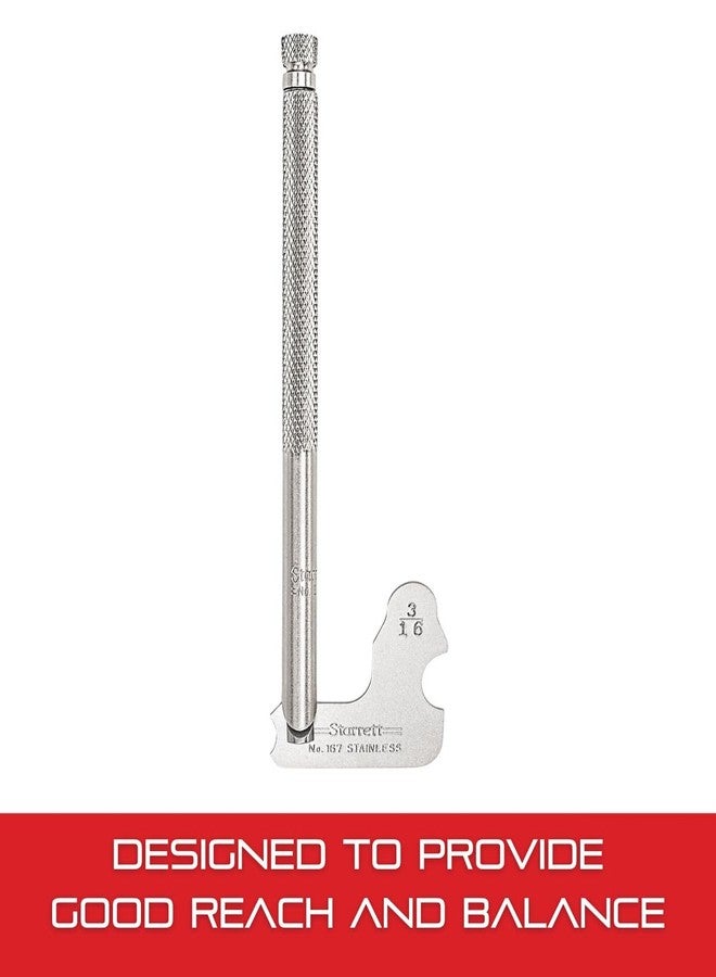 ستارريت حامل مقياس ستاريت لـ 423 مسطرة فولاذية صغيرة - مثالي للنجارين والإنشاءات - من الفولاذ المقاوم للصدأ، بطول 4 بوصات - 110 - Image 4