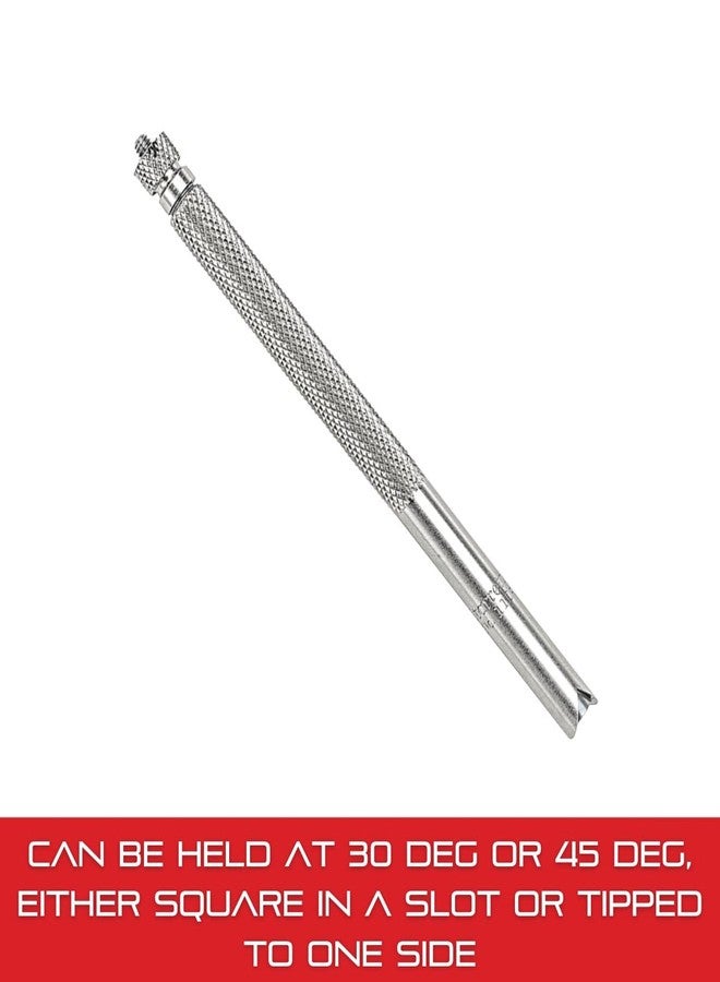 ستارريت حامل مقياس ستاريت لـ 423 مسطرة فولاذية صغيرة - مثالي للنجارين والإنشاءات - من الفولاذ المقاوم للصدأ، بطول 4 بوصات - 110 - Image 5