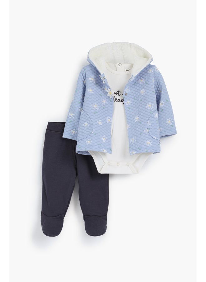 Junior Baby Girls Pyjama Set - Image 1