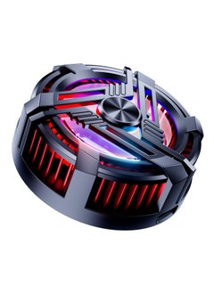 Beauenty AL02 Mobile Phone Radiator, RGB Phone Cooling Fan Portable Lightweight Mobile Phone Cooling Fan, Phone Radiator with Temperature Display for Mobile Gaming,Tiktok Live Streaming  - Image 1
