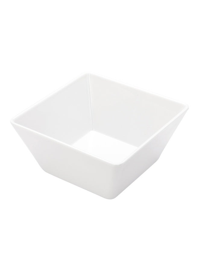 Restaurantware أوعية حساء عميقة سعة 45 أونصة، 10 أوعية تقديم مربعة قابلة للغسل في غسالة الصحون - مقاومة للكسر، أوعية سلطة من الميلامين الأبيض، لتقديم الأطباق الجانبية، والأطباق الرئيسية، والوجبات الخفيفة، للحفلات أو الفعاليات - Image 1