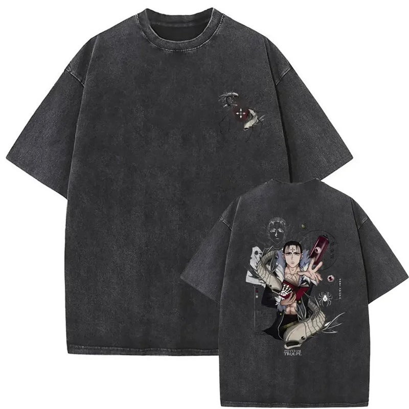 Washed Vintage Anime Hunter X Hunter Gon Freecss Killua Zold - Image 1
