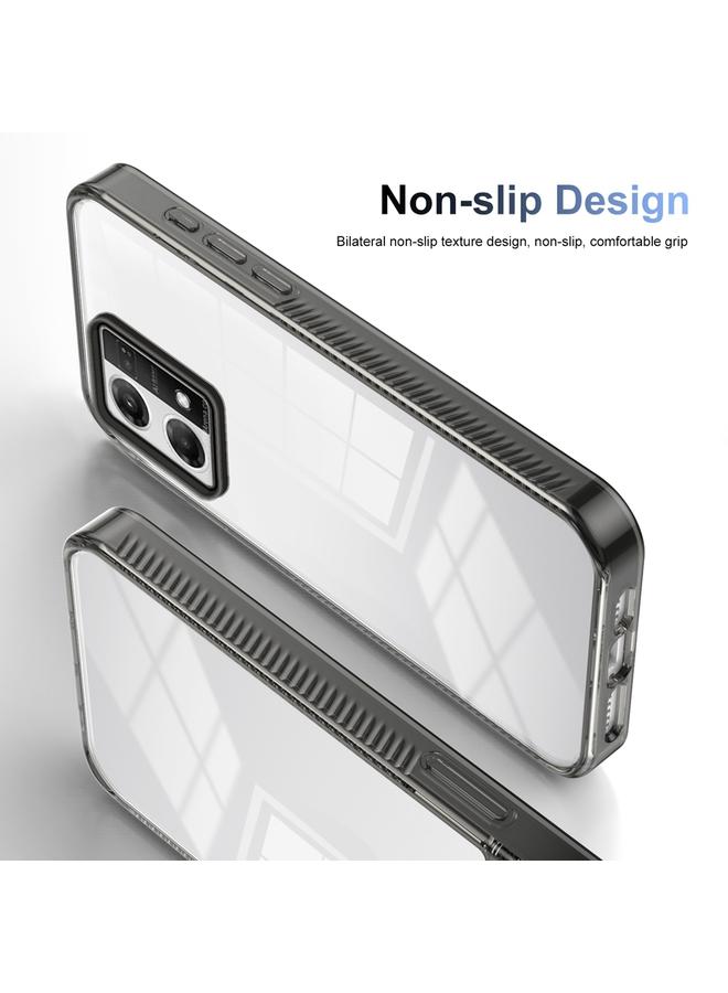 إيروريكس جراب لهاتف OPPO Reno7 4G جراب هاتف هجين من مادة TPU من الأكريليك الشفاف المقاوم للانزلاق - Image 4