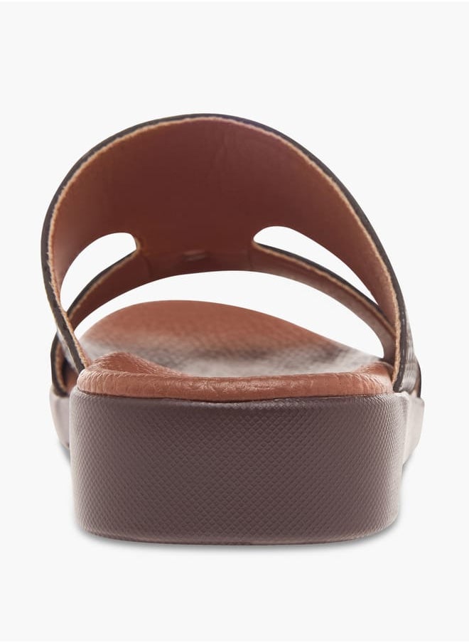 LBL by Shoexpress Boys Textured Slip-On Arabic Sandals  - Image 4