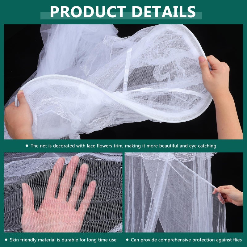 STOBOK Mosquito Net,Baby Canopy Bed Netting, - Image 3