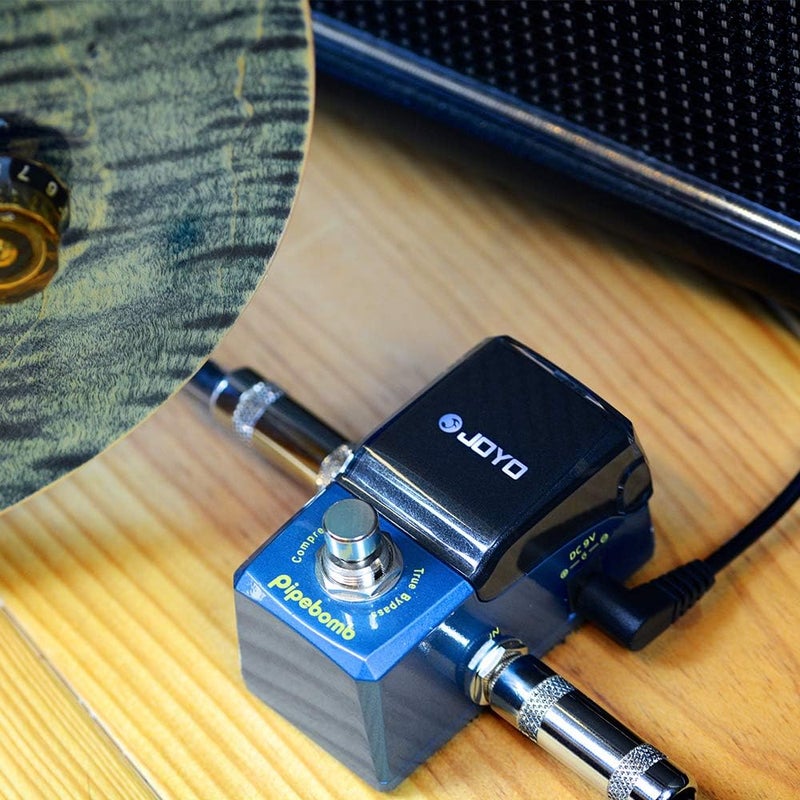 JOYO Compressor Mini Pedal for Electric Guitar Effect - True Bypass Ironman Series (PipeBomb JF-312) - Image 2