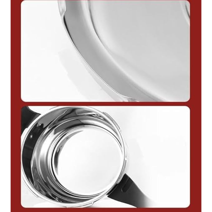 showkah 11L Induction Base Aluminium Alloy Pressure Cooker With Lid Handle  Safety Valve NonStick Cooker Multifunctional Pressure Cooker Cake Maker Steam Cooker PcPc28 11L - Image 4