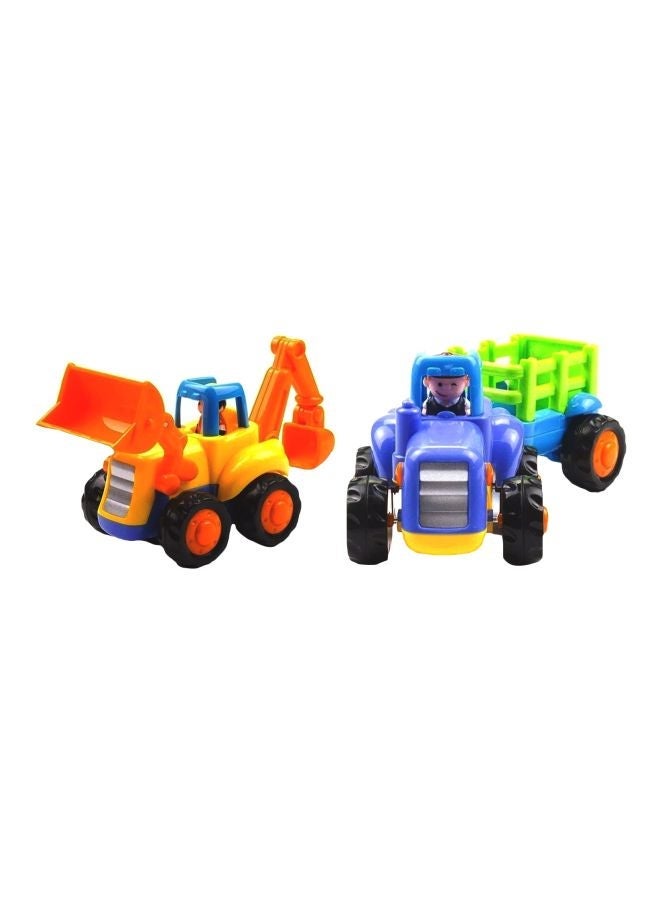 NIBEMINENT 2-Piece Automobile Car Toy Set