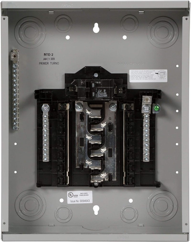 SIEMENS SN Series 100 Amp 12Space 24Circuit Main Breaker PlugOn Neutral Indoor Load Center  - Image 2