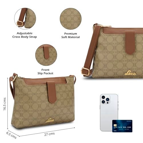 Lavie Women's Mono Keiko 2c Top Zip Cross Body Sling Bag | Ladies Purse Handbag | Gift for Women - Image 3