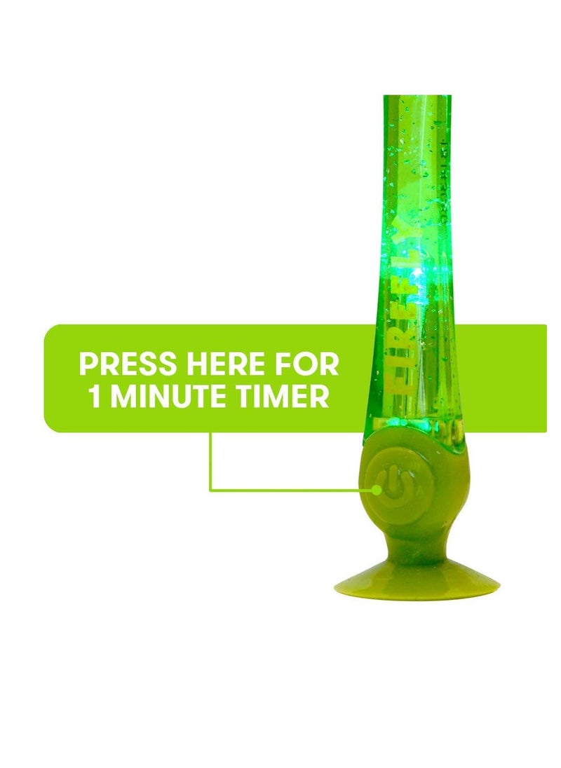 Firefly - FIREFLY Light-up Timer Toothbrush with Suction Cup, 2 Count - Image 1